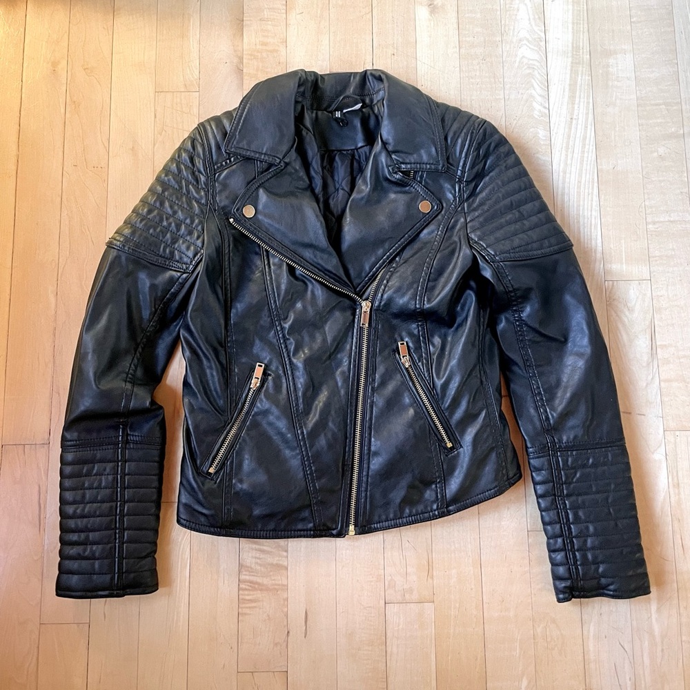 H&M Vegan Leather Jacket